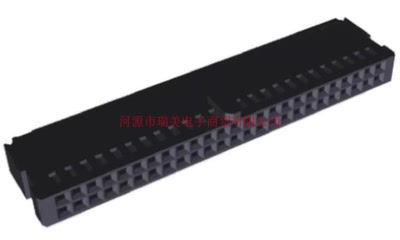 TE泰科AMPMODU MOD IV 连接器外壳2.54MM节距2行44路1-102387-3