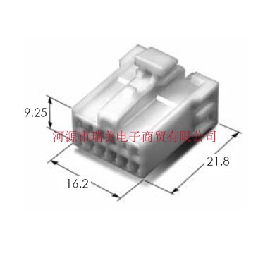 KET汽车连接器12P极路2.54MM节距自然色MG610376