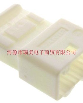 TE泰科电子2行16路电缆安装天然色母汽车连接器外壳1376106-1