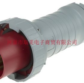 ABB连接器红色3P+N+E工业电源63A插头2CMA166798R1000-463P6W