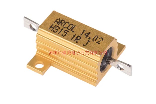 HS15 1R J Arcol铝壳电阻15W 1Ω ±5%容差