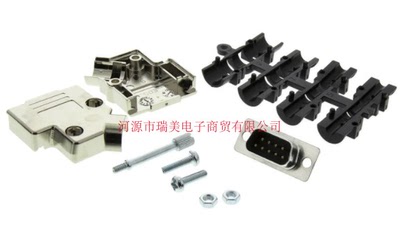 MH连接器套件9路D-Sub插头内含插头护罩插件MHD45PK9-DB9P-K