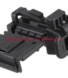Molex莫仕NSCC汽车连接器2路电线安装黑色母外壳98817-1021