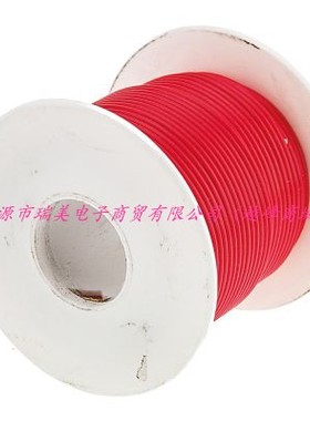 Alpha阿尔法PTFE设备电线18AWG红色UL1213线型30M长5857 RD005