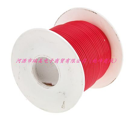 Alpha阿尔法PTFE设备电线18AWG红色UL1213线型30M长5857 RD005