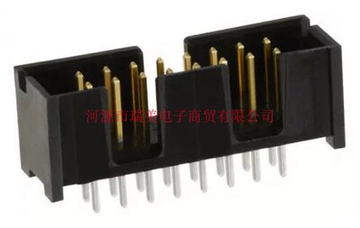 TE泰科PCB针座AMP-LATCH连接器2.54MM节距2排16路103309-3