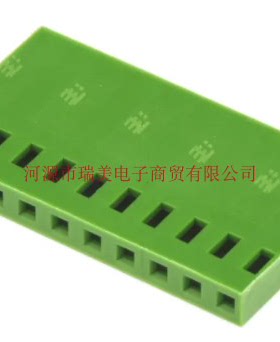 TE泰科AMPMODU MOD IV连接器外壳2.54MM节距1行10路1-925366-0