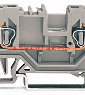 Wago万可连接器灰色馈通端子块2路280-901