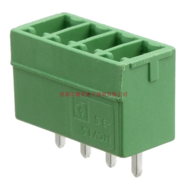 MCV 1,5/ 4-G-3,5插座1843622菲尼克斯3.5mm节距1排4路