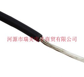 瑞美电子UL1007线型电线24AWG黑色300V单芯100M长811-7566