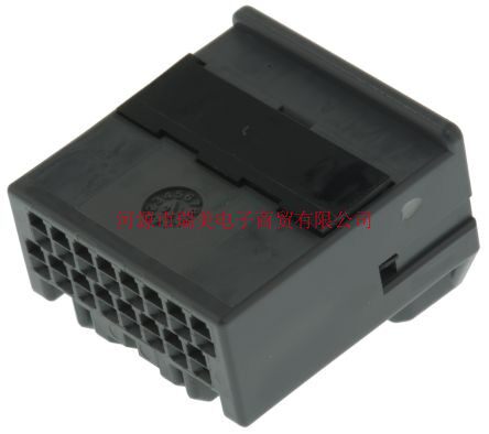 JAE汽车连接器2行16路电缆安装灰色母插座外壳MX34016SF1