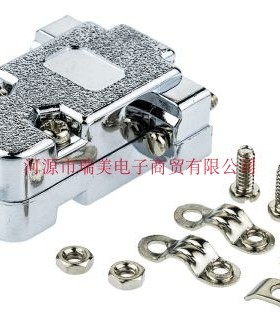 MH连接器D-sub后壳9芯外壳E尺寸直向定位MHCCOV-9SC-MP