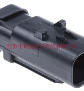 TE泰科电子AMPSEAL 16汽车连接器2路夹安装红色公外壳776428-1