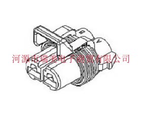 Delphi外壳Metri-Pack 480汽车连接器1排2路12052613