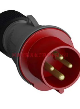 ABB连接器3P+E工业电源16A插头2CMA101956R1000-316EP6