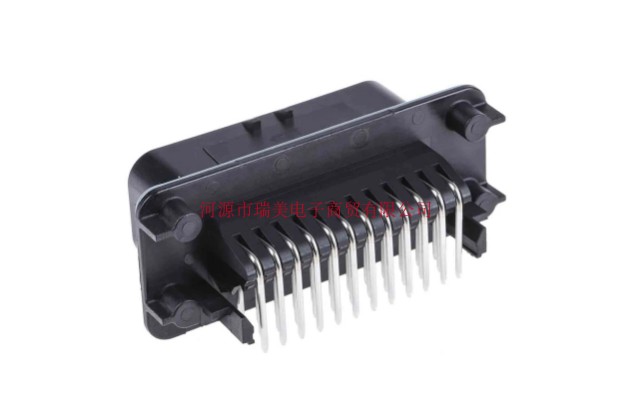 TE泰科电子AMPSEAL汽车电源连接器35路通孔公插1-776163-1