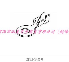 TE线规12AWG-10AWG接头大小#8长23.39mm宽8.71mm端子42863-2