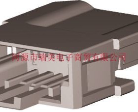 TE泰科AMP MCP 2.8连接器3路面板安装灰色2-968977-9