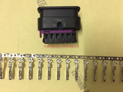 TE泰科电子MCON 1.2汽车连接器4MM节距1排6路1-1718646-1现货5PCS