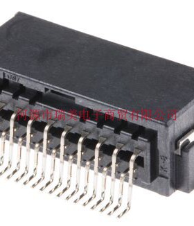 JST汽车连接器CPT表面贴片20路黑色公SM20B-CPTK-1A-TB