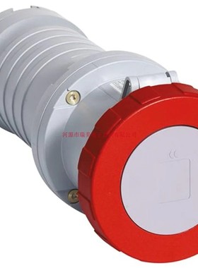ABB工业连接器415V125A插座3P+N+E母插座IP67红色4125C6W