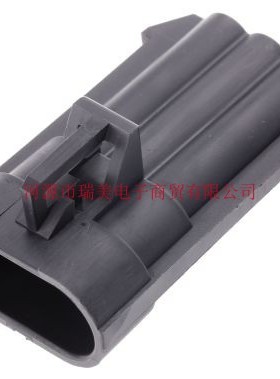 Delphi连接器Metri-Pack 150电缆安装3路黑色公12129615