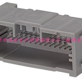 Molex莫仕Mini50连接器3行38路通孔灰色公PCB管座34961-8381