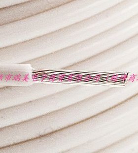 Alpha阿尔法PTFE设备电线18AWG白色UL1213线型30M长5857 WH005