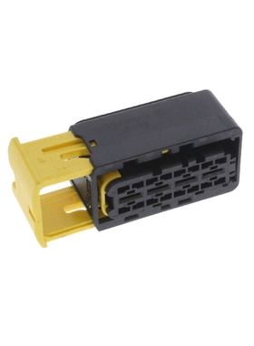 TE泰科MCP 6.3汽车连接器9MM插座1排4路1-1564330-1