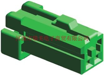 TE泰科电子Multilock 040汽车连接器2路电缆安装公外壳174056-4