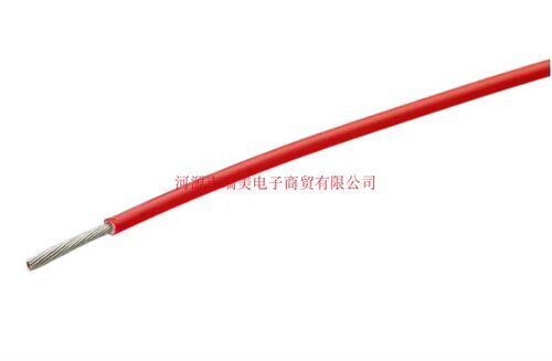 TE泰科电子FlexLite高温线红色100M长镀锡铜FLHTC0311-1.50-2