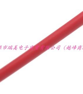 TE聚烯烃热缩管1.2MM直径2:1收缩0.6MM红色RNF-100-3/64-2-STK