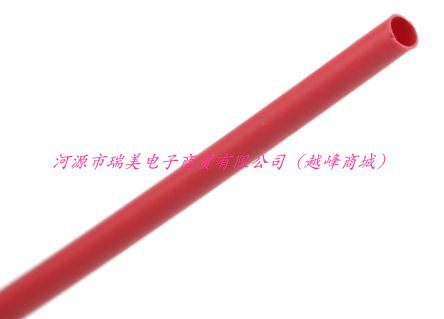 TE聚烯烃热缩管1.2MM直径2:1收缩0.6MM红色RNF-100-3/64-2-STK