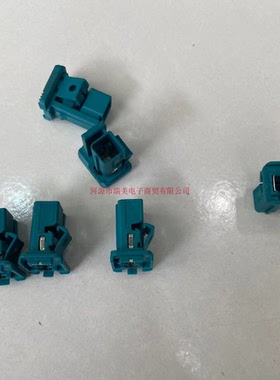 TE泰科MATEnet以太网0-2302454-9连接器屏蔽水蓝外壳2302510-9现