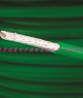 Alpha阿尔法PTFE设备电线18AWG绿色UL1213线型30M长5857 GR005