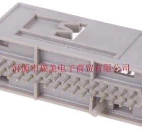 TE泰科电子AMPMODU MOD II汽车连接器32路2行灰色公插2-966658-3