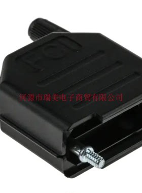 86303637BLF9针D-Sub外壳尼龙壳体直向出线E尺寸黑色Amphenol FCI
