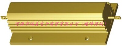 TE底座安装绕线电阻100Ω阻值150W功率±5%容差HSC150100RJ