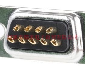 MH连接器D-Sub电缆安装9路公插头MHDM9SP