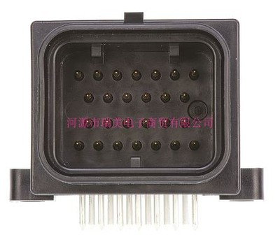 TE汽车连接器SUPERSEAL针座26路4行通孔公插9-6437287-8