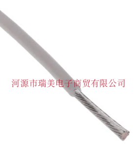 瑞美电子电线24AWG白色250V单芯MIL-W-16878线型100M长877-5519