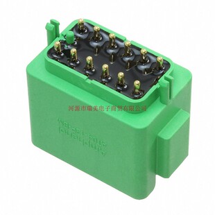 Amphenol安费诺BoardLock™AT连接器2排12路插座AT04-12PC-BM02