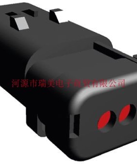 TE泰科汽车连接器AMPSEAL 16红色3路夹安装公插776535-1