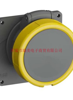 ABB连接器3P+E工业电源16A插座2CMA101294R1000-316ERU4W