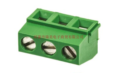 TE泰科电子PCB接线端子排3路5MM节距Buchanan直向282836-3