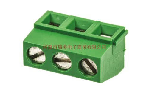 TE泰科电子PCB接线端子排3路5MM节距Buchanan直向282836-3