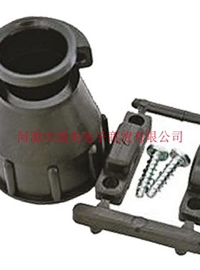 TE泰科23寸连接器CPC电缆夹热塑塑料黑色1-206138-0