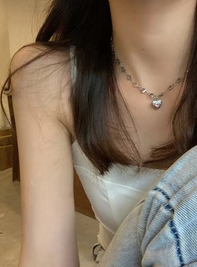 辣妹出街项链！小红书粉钻甜酷