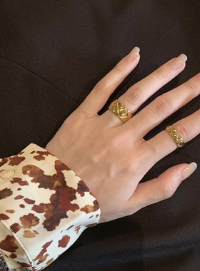 小众时尚博主百搭戒指