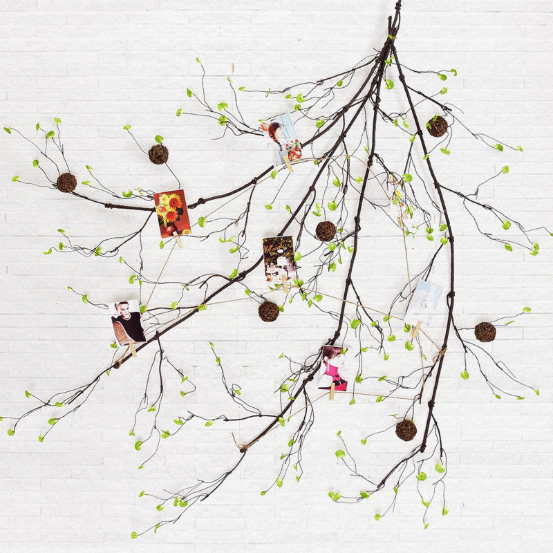 仿真藤蔓植物枯树藤根假花藤条树枝干装饰绿植墙壁挂森林遮挡造景